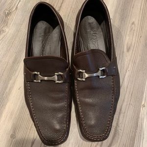 Dark Brown Men’s Salvatore Ferragamo Loafers